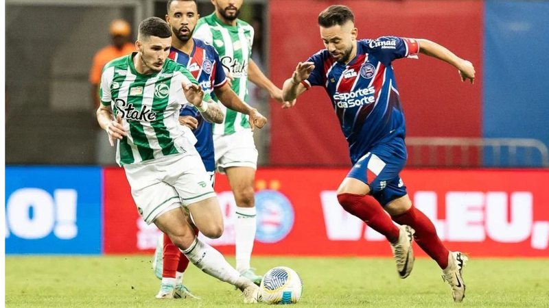 Bahia x Juventude hoje: horário, onde assistir ao vivo e escalações para o duelo da 17ª rodada do Brasileirão